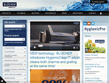 Tablet Screenshot of blucher.com