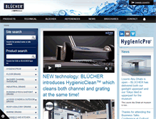 Tablet Screenshot of blucher.ae